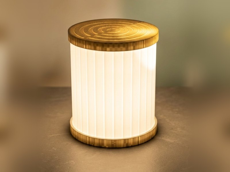 Lampa wydrukowana w 3D - model koncepcyjny